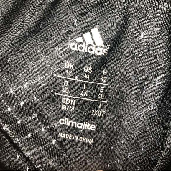 Adidas Black White and Blue running shorts - Picture 3 of 11